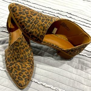 Leopard bootie